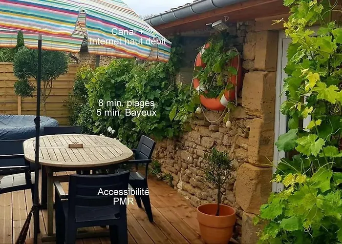 펜션 L'ancre Du Bessin - Proximite Bayeux Et Plages Du Debarquement - D-day - En Option - Accessible Pmr *